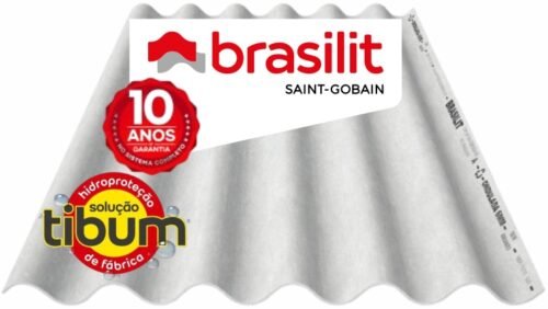 009286 TELHA ONDULADA BR 6MM 1,83X1,10M BRASILIT