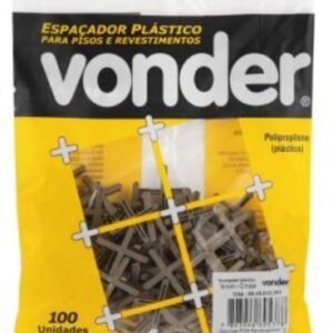 009343 ESPACADOR PLASTICO 3MM(EMB100PCS) VONDER