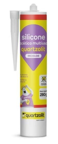009361 SILICONE ACETICO PRO TRANSP 280G QUARTZOLIT (12)