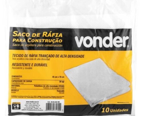 009401 SACO RAFIA EMB.C/10 45X70CM VONDER 8099450700
