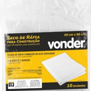 009402 SACO RAFIA EMB.C/10 60X90CM VONDER 8099600900