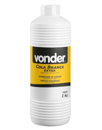 COLA BRANCA EXTRA 1 KG VONDER 1672001001