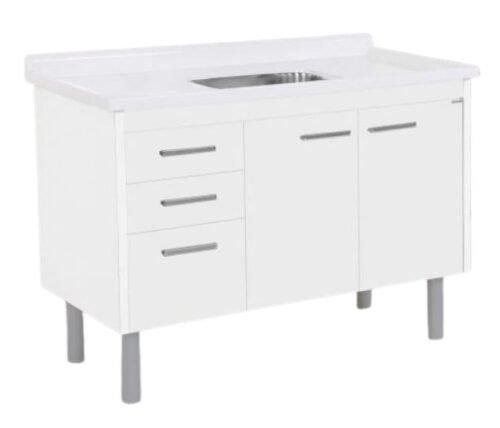 009452 ARMARIO VALENZA COZINHA116,2CM BRANCO RORATO BR TB
