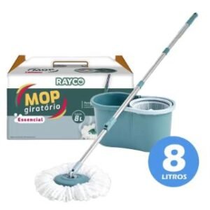 MOP GIRATORIO ESSENCIAL CESTO PLAST 8L+ 1REF RAYCO