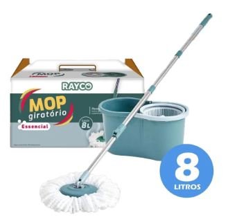 MOP GIRATORIO ESSENCIAL CESTO PLAST 8L+ 1REF RAYCO