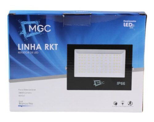 REFLETOR LED 300W 6500K SMD LINHA RKT - MEGACE