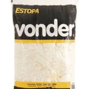 009553 ESTOPA BRANCA POLIMENTO C/200G VONDER 6340013000