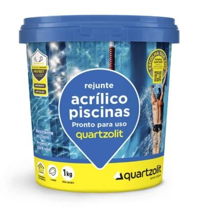 REJUNTE ACRILICO PISCINAS CINZA PLATINA 1KG