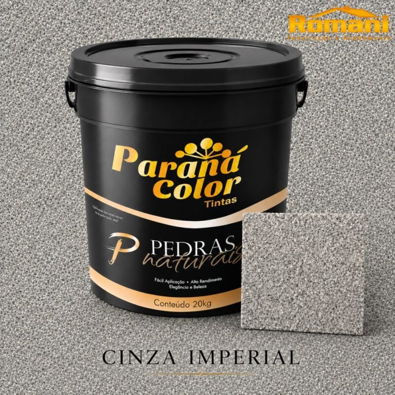 PEDRAS NATURAIS CINZA IMPERIAL BD 16L PARANA COLOR